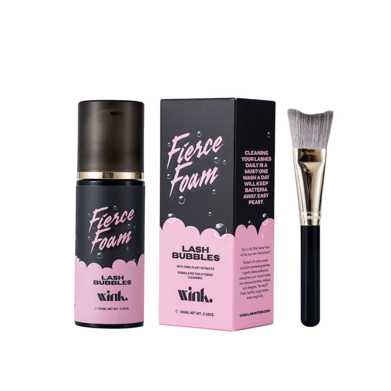 Fierce Foam Lash Shampoo - Wink Lash Store | Eyelash Extension Supplier